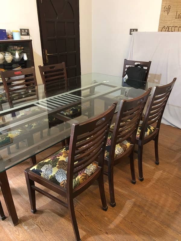 Dining table with chairs 2