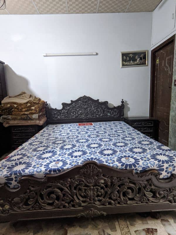 Bed with Mattress (length 70 Breath 78) in very good condition 0