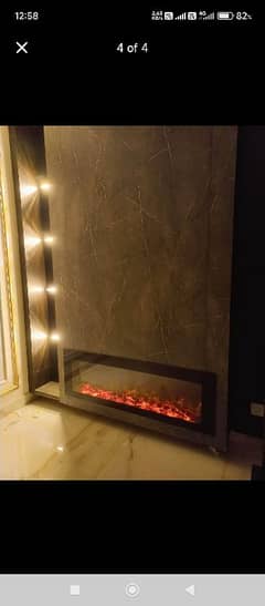 karachi electric fireplace