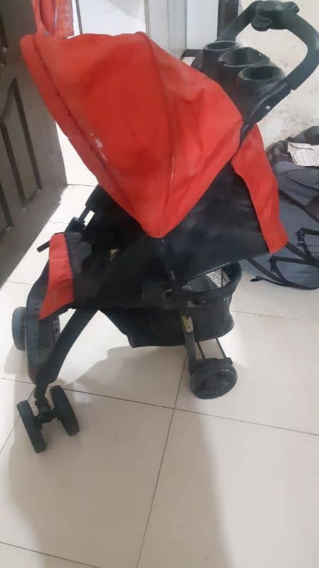 Original Red colour USA Imported Juniors stroller 4