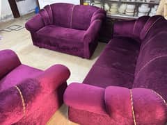 6 Seater Sofa Set / 3+2+1 Sofa Seats / Molty Foam Cushioning