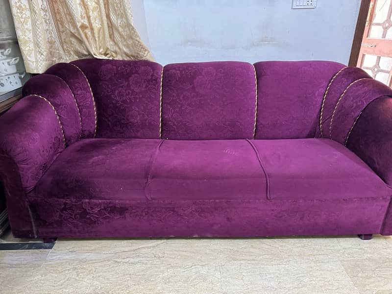 6 Seater Sofa Set / 3+2+1 Sofa Seats / Molty Foam Cushioning 1