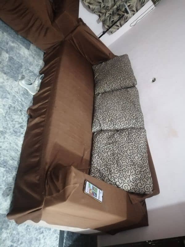 six seater sofa set for sale good condition 0