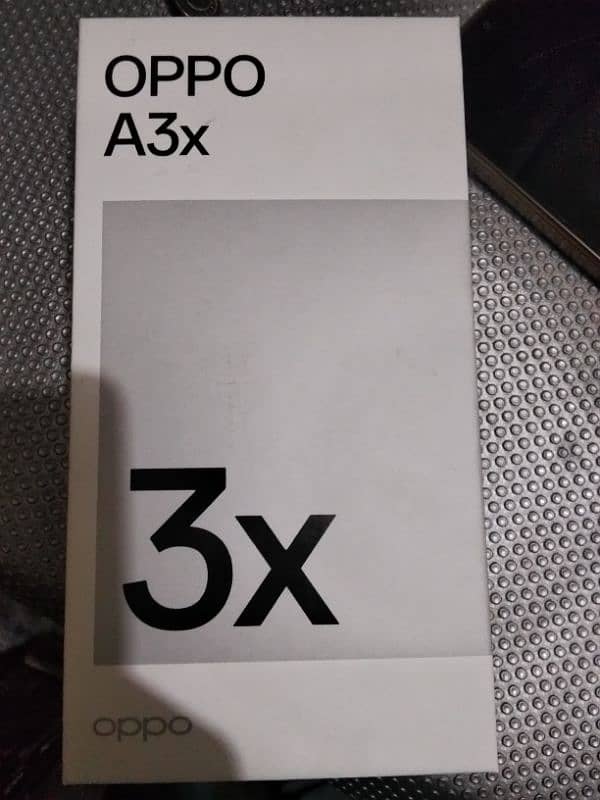 Oppo A3x urgent sale 3