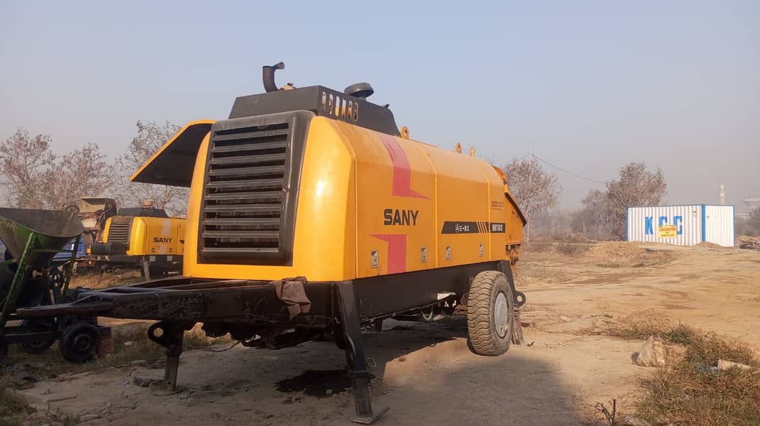 Stationary Concrete Pump Sany Model 2017 8