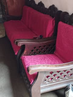 sofa with chair