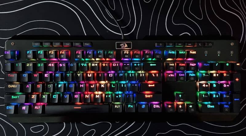 Redragon K555 INDRAH RGB Backlit Mechanical Gaming Keyboard 0