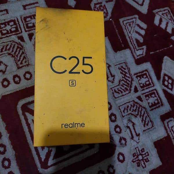 realme c25s RAM 4 Rom 128 with box 3