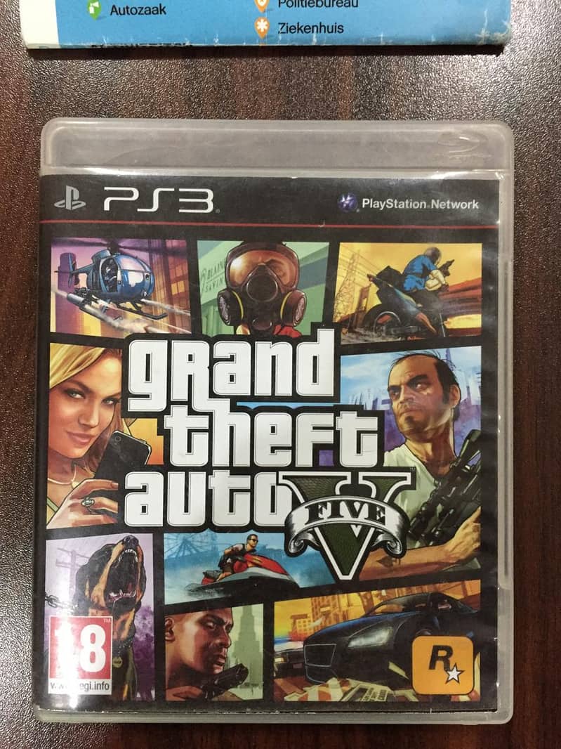 gta 5 ps3 game dvd 0