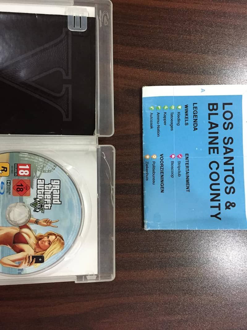 gta 5 ps3 game dvd 3