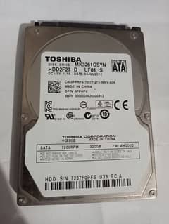 Hard Drive 320 gb (Original TOSHIBA)