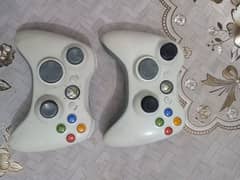 Xbox 360 White Controllers