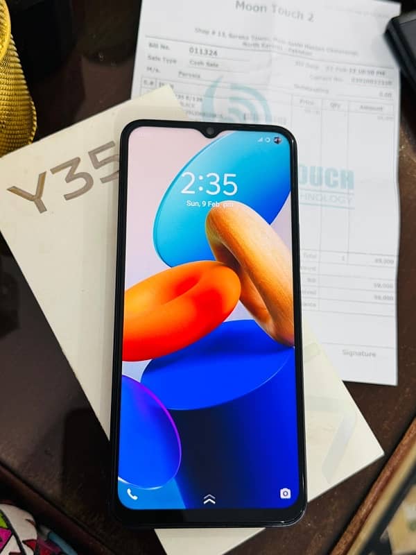 Vivo Y35 With Box 2