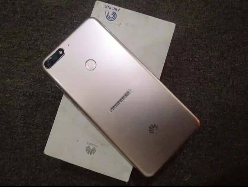 Huawei y7 prime pta official approved 10/10 with box 1