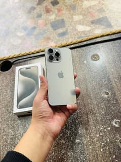 iphone 15 Pro Max 512GB Non PTA Sheesha Condition Just Like Box Opened