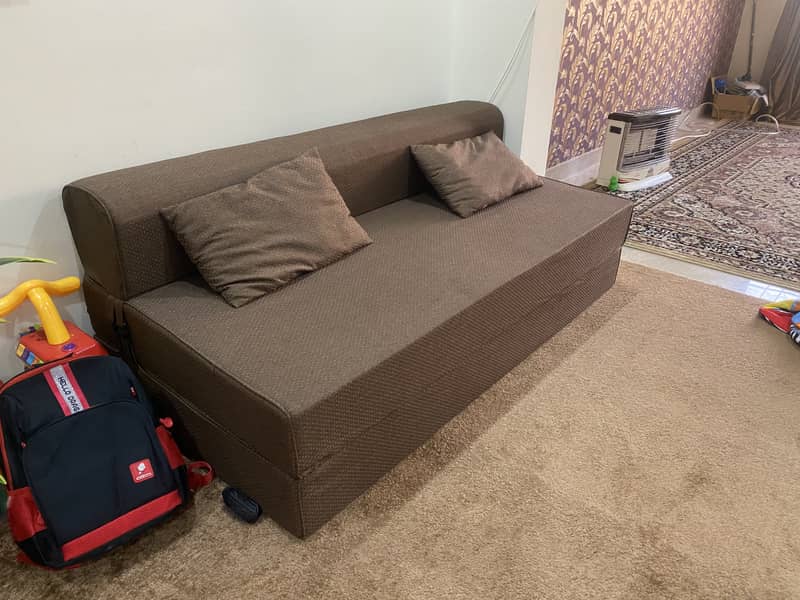 3 Seater Sofa Cum Bed (6 ft) 1