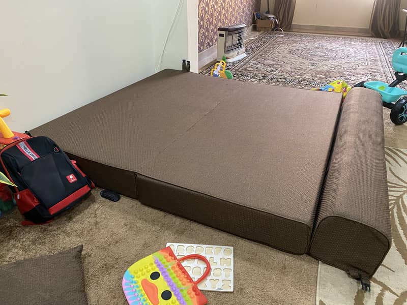 3 Seater Sofa Cum Bed (6 ft) 3