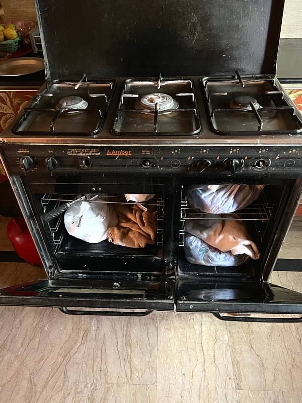 Oven stove 3 iron grill burner 2