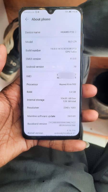 Huawei P30 PTA Approved 9