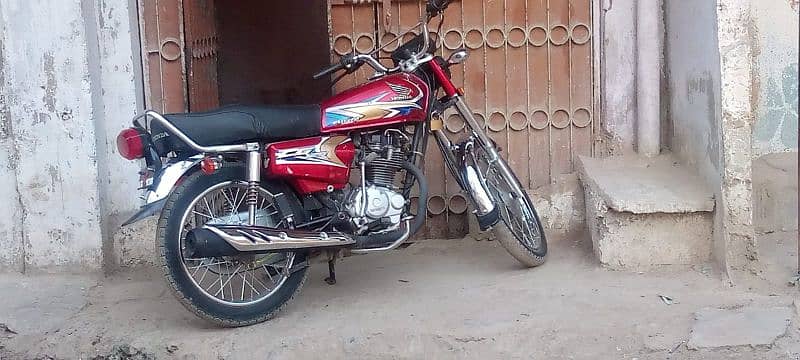 honda cg 125 2020 hyd no. 13