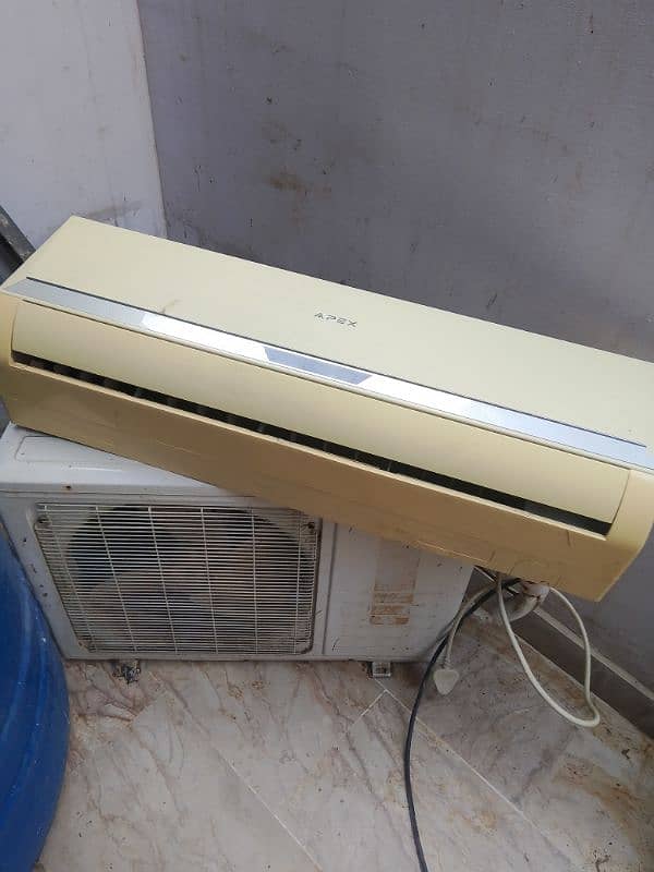 Apex 1.5 ton Split AC (NON INV. ) old in good condition 2