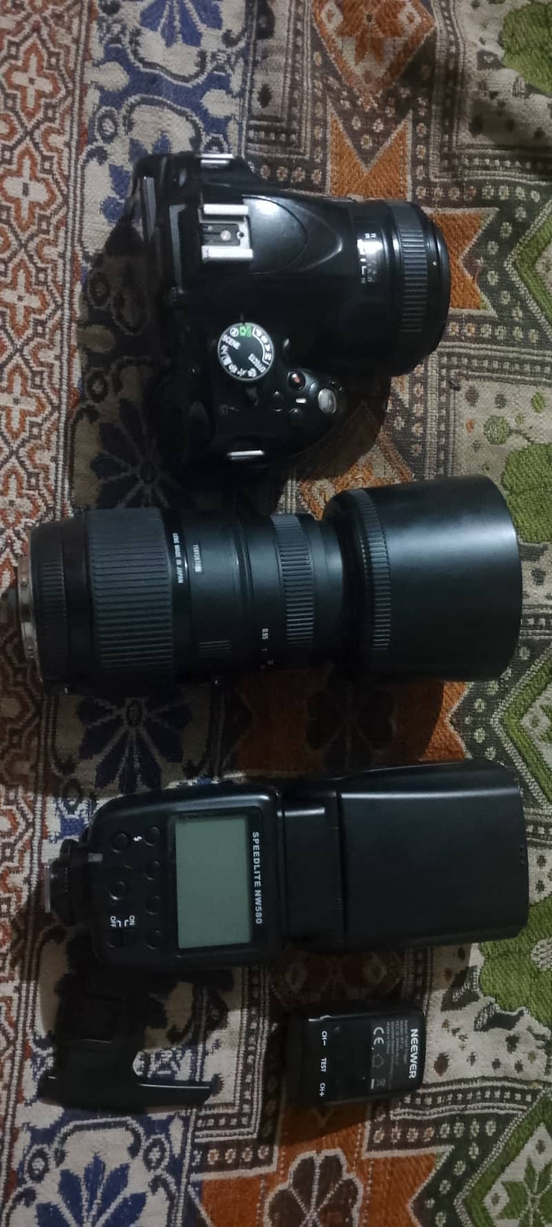 5100D DSLR Camera With Full Setup Lens & Flash 0