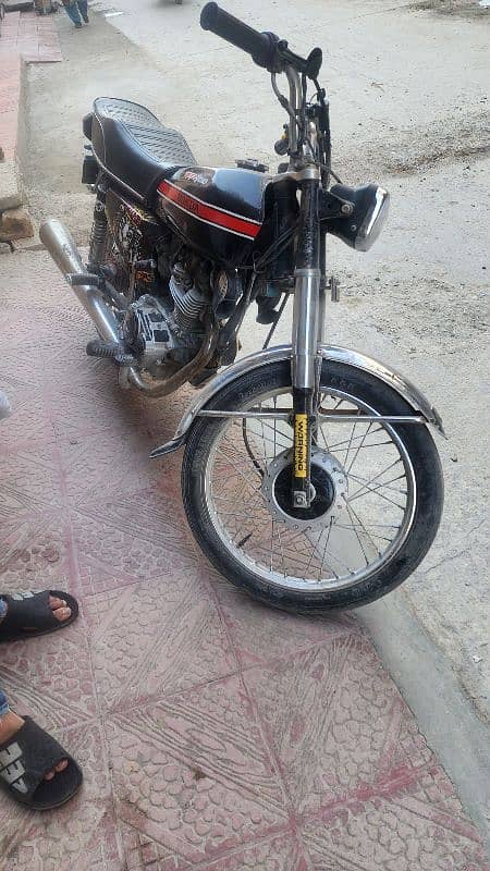 Honda cg 125 2013 model for sale 0