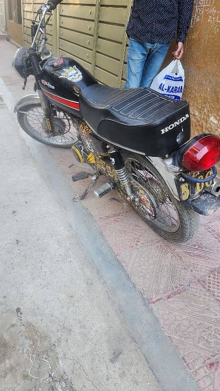 Honda cg 125 2013 model for sale 1