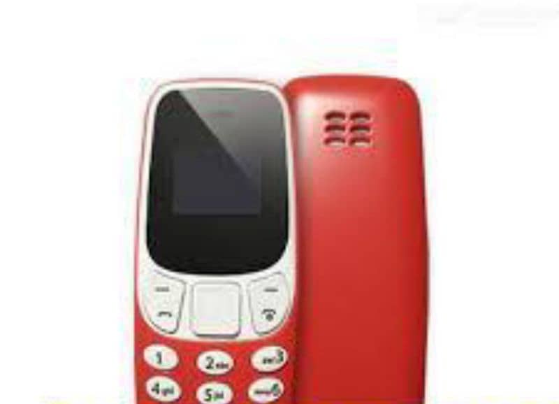 BM10  Mobile Phone,Red and Blue 1