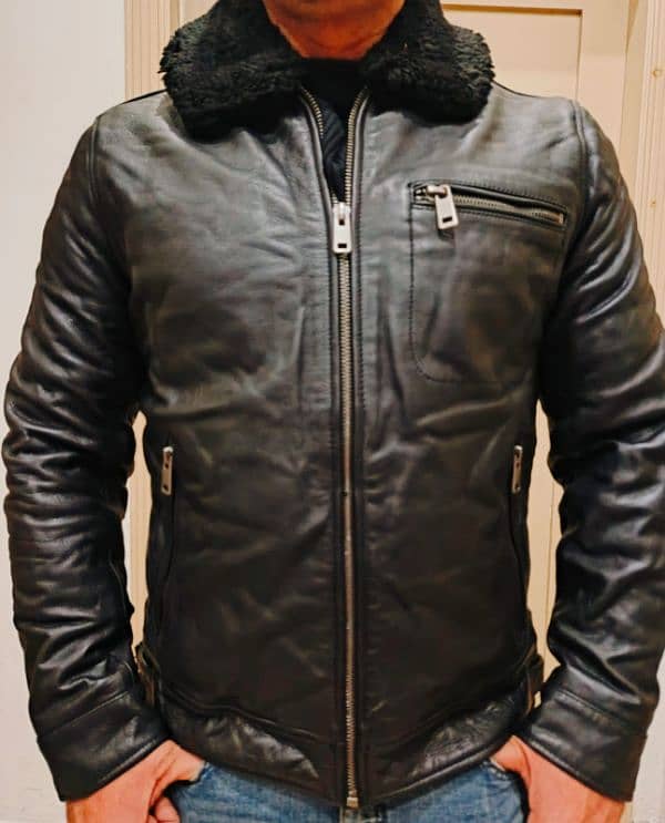 American brand cow leather jacket 0