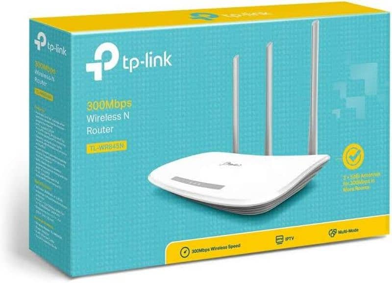 TP-Link 3 Antenna Router 1