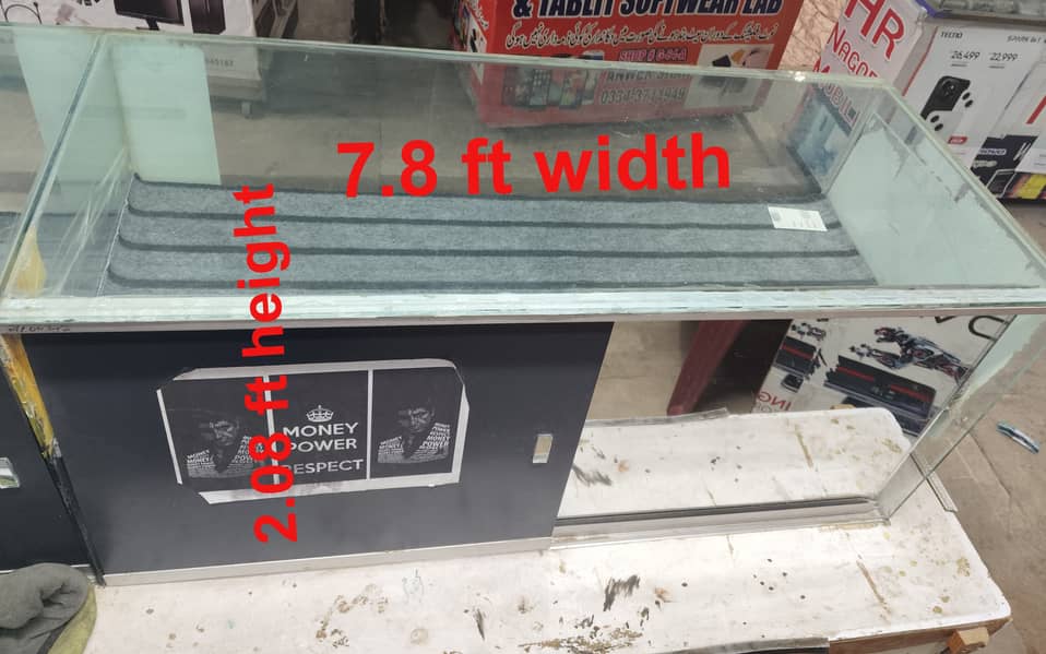 Mobile Shop Racks and Counter For Sale in Good Condition 1