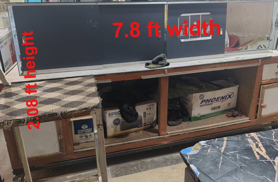 Mobile Shop Racks and Counter For Sale in Good Condition 2