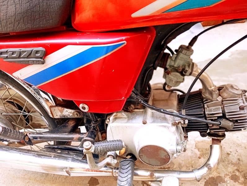 honda cd 70 model 91  all bike ok 4