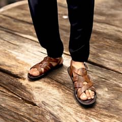 Premium Leather Sandal For men 2025 for summer