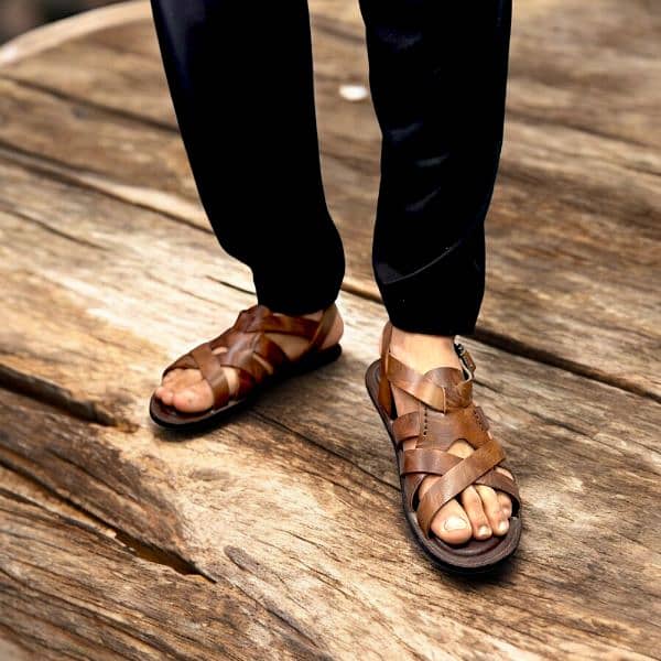 Premium Leather Sandal For men 2025 for summer 0