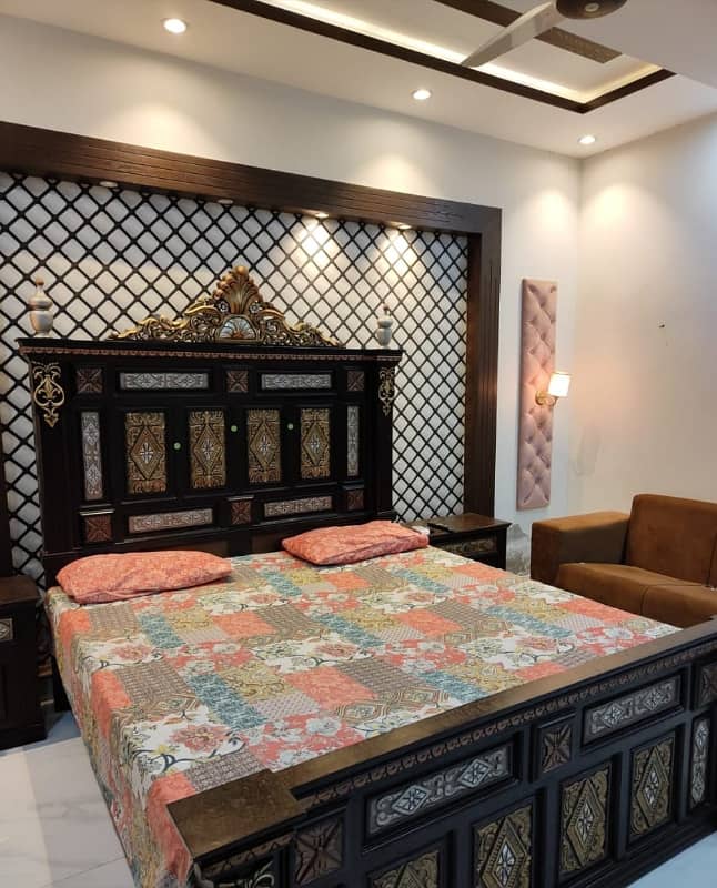 1 Kanal Fully Furnished Upper Portion Lower Portion Lock House For Rent In Bahria Town Lahore. 1