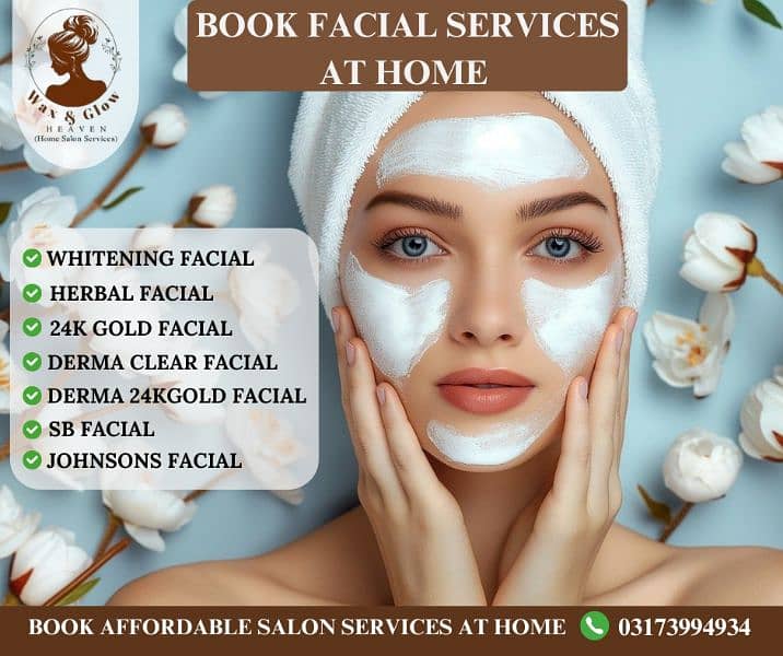 Book your Beauty services at your Home! 1