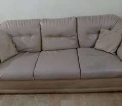 7 seater lether sofa set