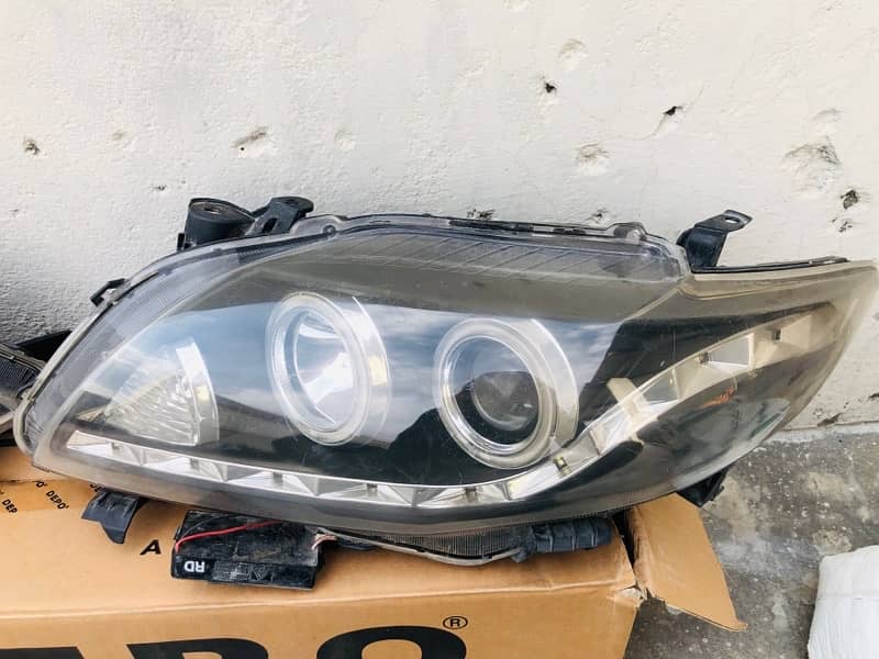 Corolla projector head lights 1