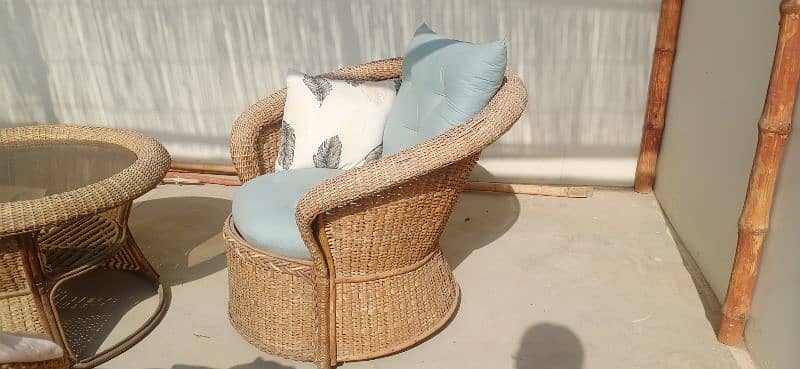 Cane sofa set for Out door 10