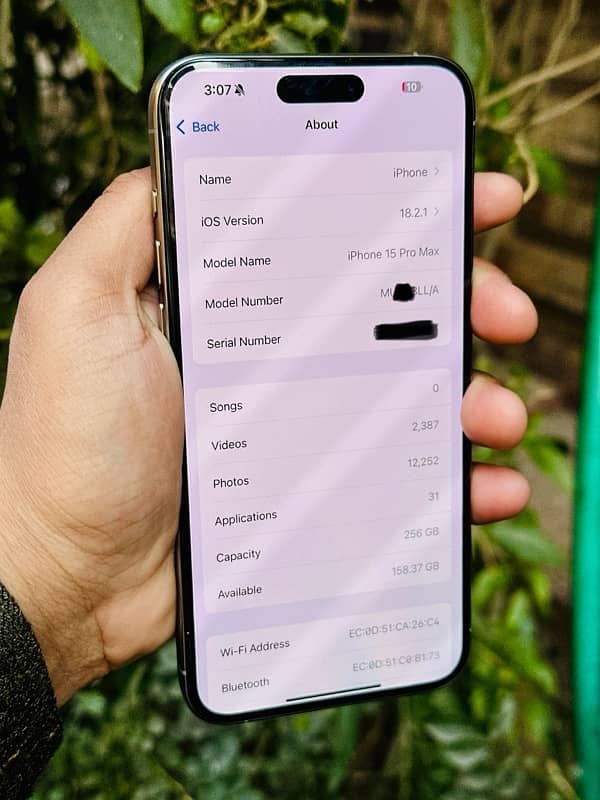 iphone 15 pro max 256gb non pta factory unlock with complete box 7