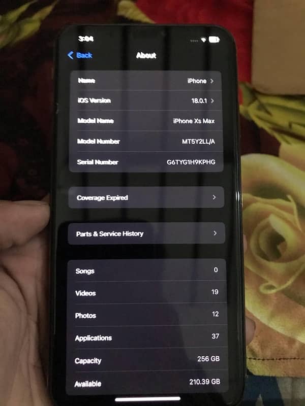 iphone xs max 256 full frash All OKAY 10.10 6