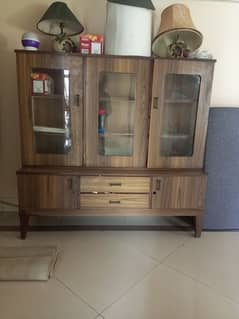 showcase for sale in good shape