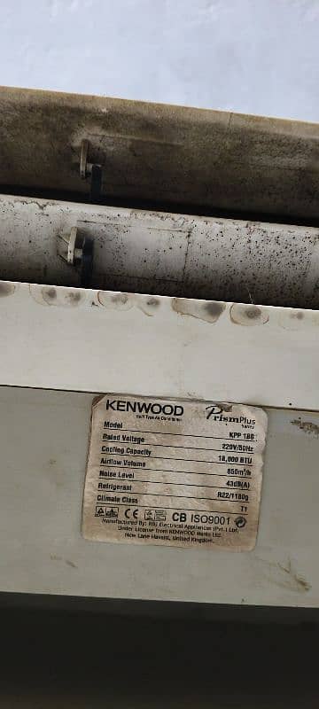 1.5 ton ac Kenwood 1