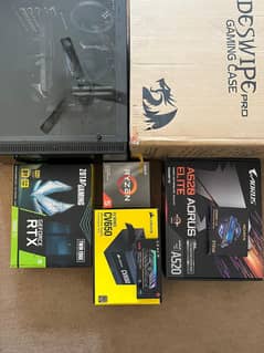 Gaming PC -RTX 3060TI,Ryzens 3600,selling also parts sparately