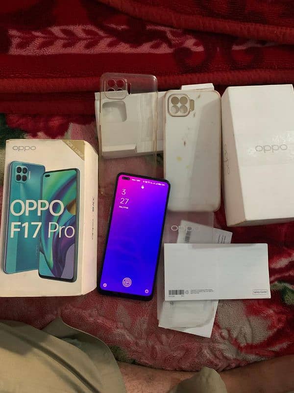 OPPO F17 pro 8/128 gb with box 6