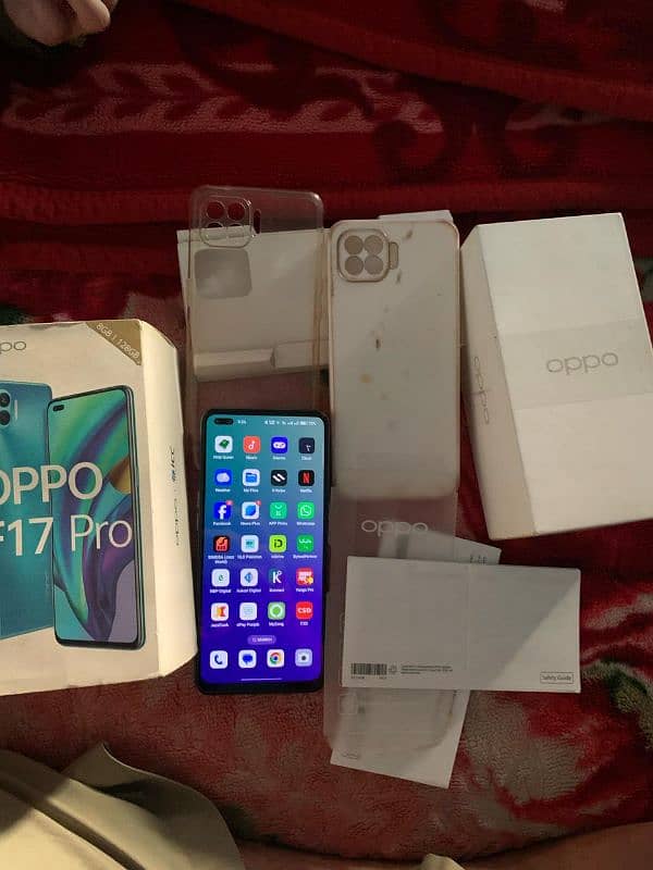 OPPO F17 pro 8/128 gb with box 7