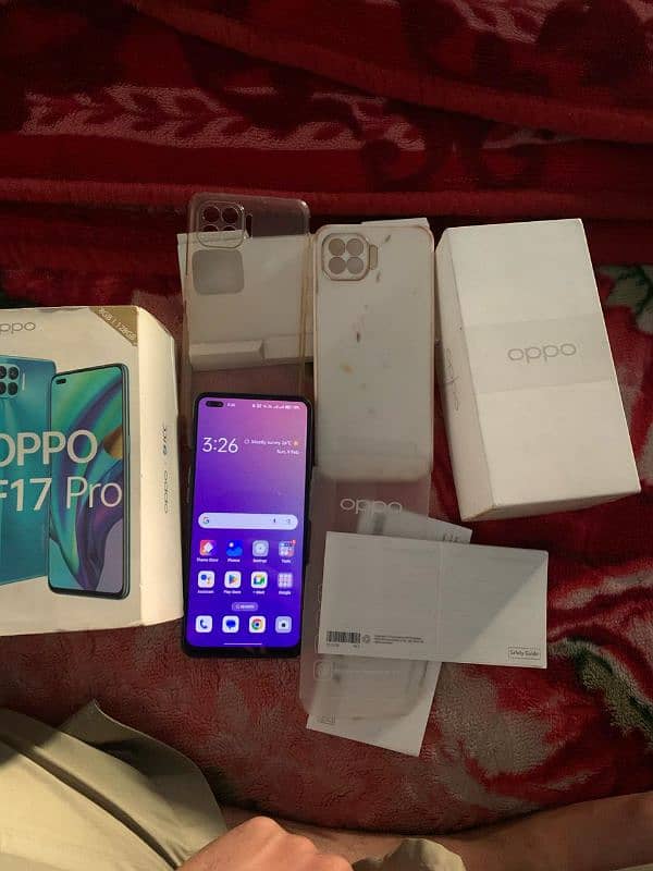 OPPO F17 pro 8/128 gb with box 8