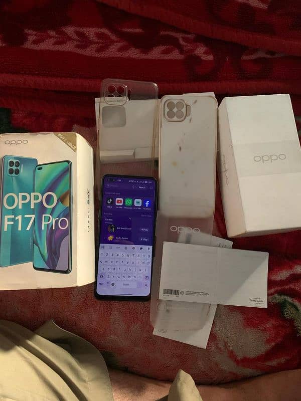 OPPO F17 pro 8/128 gb with box 9